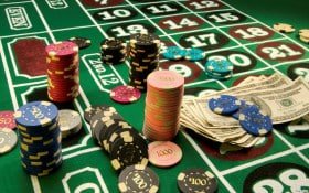 pin77 betting interface showing sports odds and casino game categories on mobile